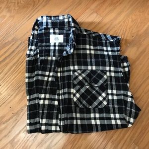 Fear of God Cutoff Flannel (Black)